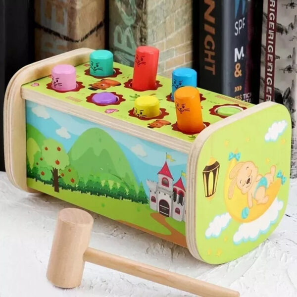 Caja De Herramientas De Madera Juguete Didactico Montessori - Imagen 14